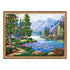 DIY Bead Embroidery Kit "s Mountain morning" 15.7"x11.8" / 40.0x30.0 cm