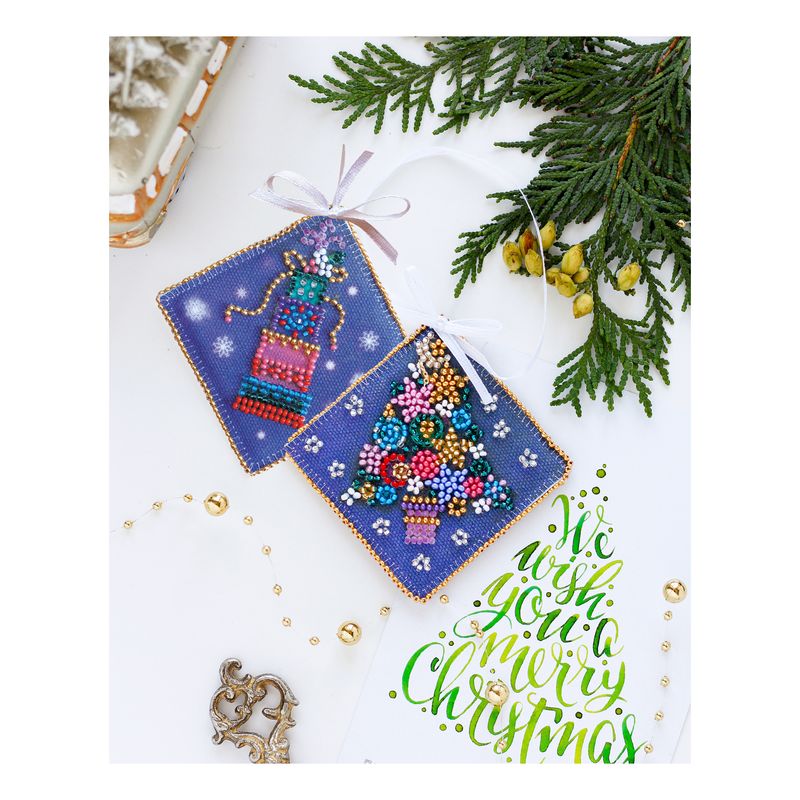 DIY Christmas tree toy kit "The holiday comes to us"