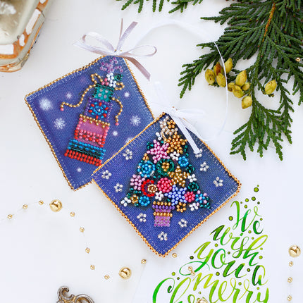 DIY Christmas tree toy kit "The holiday comes to us"
