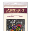 DIY Bead Embroidery Kit "Welcome" 9.1"x13.0" / 23.0x33.0 cm