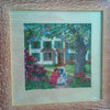 Canvas for bead embroidery "Friends" 7.9"x7.9" / 20.0x20.0 cm