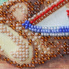 DIY Bead Embroidery Kit "Candy bear"  5.9"x5.9" / 15.0x15.0 cm