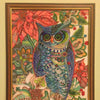 DIY Bead Embroidery Kit "Smart eagle owl" 11.8"x17.7" / 30.0x45.0 cm