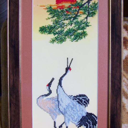 DIY Bead Embroidery Kit "s Japan style – 1" 6.5"x19.7" / 16.5x50.0 cm