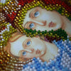 DIY Bead Embroidery Kit "Icon of the Mother of God «Merciful»" 7.5"x10.6" / 19.0x27.0 cm