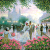 Canvas for bead embroidery "An Evening in Paris" 11.8"x11.8" / 30.0x30.0 cm