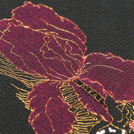 DIY Cross Stitch Kit "Flower wind-1" 8.3"x13.0"