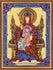 DIY Bead Embroidery Kit "Icon of the Mother of God «Reigning»" 12.6"x17.7" / 32.0x45.0 cm