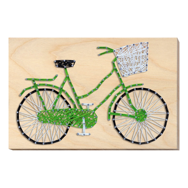String Art Creative DIY Kit "Bicycle" 7.5"x11.4" / 19.0x29.0 cm