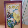 DIY Bead embroidery postcard kit "Easter – 1"