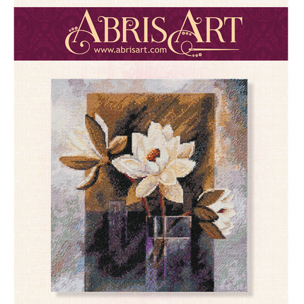 DIY Cross Stitch Kit "Trio" 9.8"x10.6"