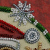 DIY Bead Embroidery Kit "Christmas motif"  5.9"x5.9" / 15.0x15.0 cm