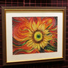 DIY Bead Embroidery Kit "Sunny pulse" 15.7"x11.8" / 40.0x30.0 cm