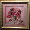 Canvas for bead embroidery "Tea Party" 7.9"x7.9" / 20.0x20.0 cm