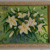 Canvas for bead embroidery "Lily" 11.8"x10.6" / 30.0x27.0 cm