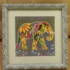 Canvas for bead embroidery "Indian elephant" 7.9"x7.9" / 20.0x20.0 cm