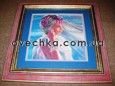 Canvas for bead embroidery "Roda" 7.9"x7.9" / 20.0x20.0 cm