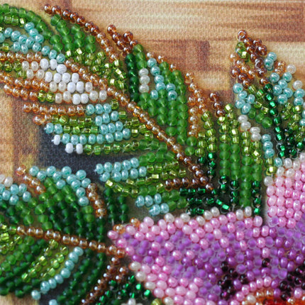 DIY Bead Embroidery Kit "Cattleya"