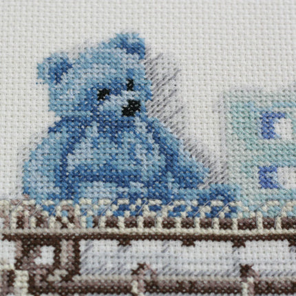 DIY Cross Stitch Kit "Baby.  Boy" 8.3"x12.2"