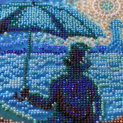 DIY Bead Embroidery Kit "Moonlight Sonata" 16.9"x11.8" / 43.0x30.0 cm
