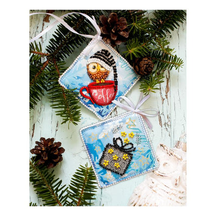 DIY Christmas tree toy kit "Winter owl"