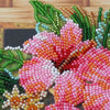 DIY Bead Embroidery Kit "Tanzanian flowers"