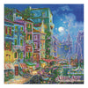 Canvas for bead embroidery "Evening in Venice" 11.8"x11.8" / 30.0x30.0 cm