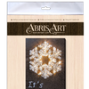 String Art Creative DIY Kit "Snowflake" 7.5"x11.4" / 19.0x29.0 cm