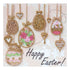 DIY Bead Embroidery Kit "Happy Easter"  5.9"x5.9" / 15.0x15.0 cm