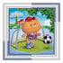 DIY Bead Embroidery Kit "Goalkeeper"  5.9"x5.9" / 15.0x15.0 cm