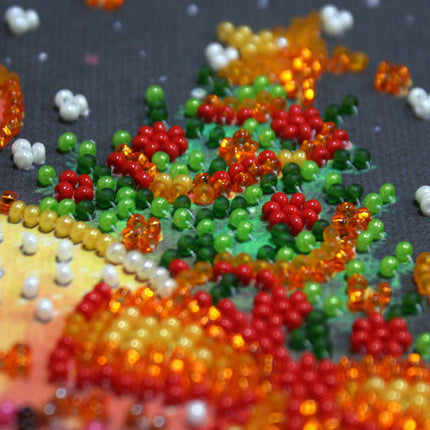 DIY Bead Embroidery Kit "Tale rises"