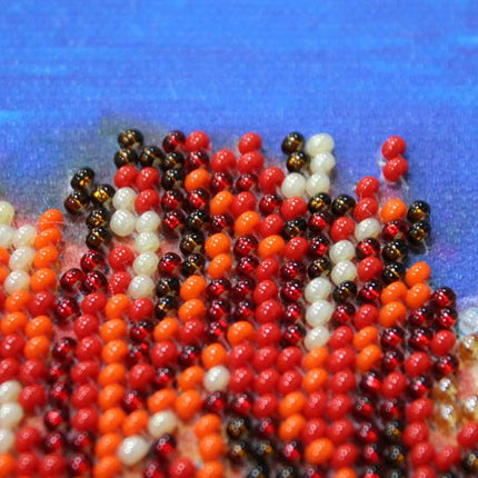 DIY Bead Embroidery Kit "Edem" 15.7"x11.8" / 40.0x30.0 cm