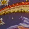 DIY Bead Embroidery Kit "Moonlight dreamer"  5.9"x5.9" / 15.0x15.0 cm