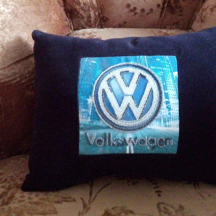 DIY Bead Embroidery Kit "Volkswagen"  5.9"x5.9" / 15.0x15.0 cm
