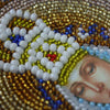 DIY Bead Embroidery Kit "Icon of the Mother of God «Ostrobramskaya»" 7.5"x9.8" / 19.0x25.0 cm