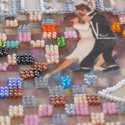 DIY Bead Embroidery Kit "La Boca"