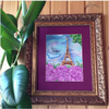 Canvas for bead embroidery "Paris" 9.4"x11.8" / 24.0x30.0 cm