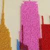 DIY Bead Embroidery Kit "New York City" 9.4"x13.4" / 24.0x34.0 cm