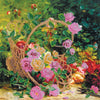 Canvas for bead embroidery "0990620500 Garden Roses" 11.8"x11.8" / 30.0x30.0 cm