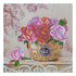 Canvas for bead embroidery "Flowers of Paris" 11.8"x11.8" / 30.0x30.0 cm