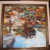 Canvas for bead embroidery "Puddle's reflections" 11.8"x11.8" / 30.0x30.0 cm