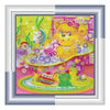 DIY Bead Embroidery Kit "Bathing"  5.9"x5.9" / 15.0x15.0 cm