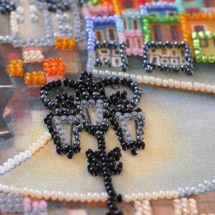 DIY Bead Embroidery Kit "La Boca"