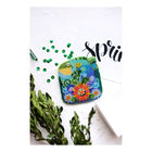 Beadwork kit for creating brooch 