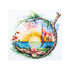 DIY Cross Stitch Kit "Sunny paradise" 9.8"x9.8"