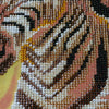 DIY Bead Embroidery Kit "Zebras" 7.9"x15.7" / 20.0x40.0 cm