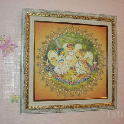 DIY Bead Embroidery Kit "Fairy-tale" 12.6"x12.6" / 32.0x32.0 cm