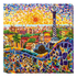 DIY Bead Embroidery Kit "Park Guell" 12.2"x12.2" / 31.0x31.0 cm