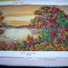 DIY Bead Embroidery Kit "Quiet Sunset" 19.7"x12.6" / 50.0x32.0 cm