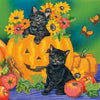 Canvas for bead embroidery "Halloween" 7.9"x7.9" / 20.0x20.0 cm